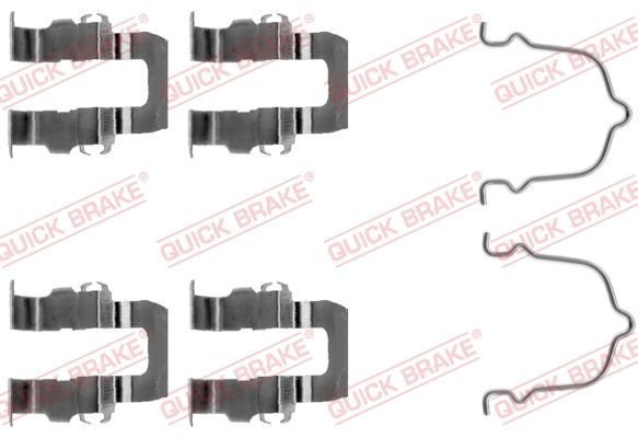 QUICK BRAKE Комплектующие, колодки дискового тормоза 109-1119